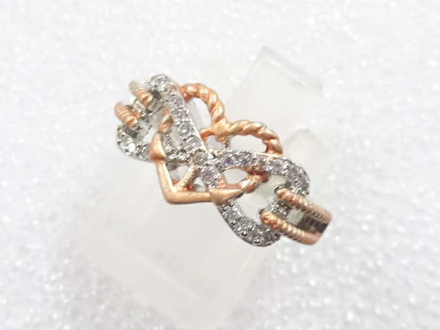 CRYSTAL FASHION RING / JP SIZE 8.5